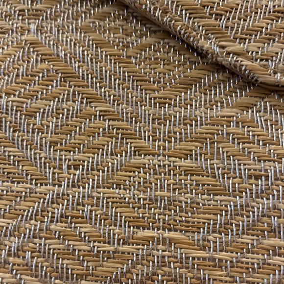 Stella & Dot Gold and Silver Textured Clutch - Picture 6 of 7